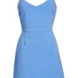 French Connection Strapless Blue Dress